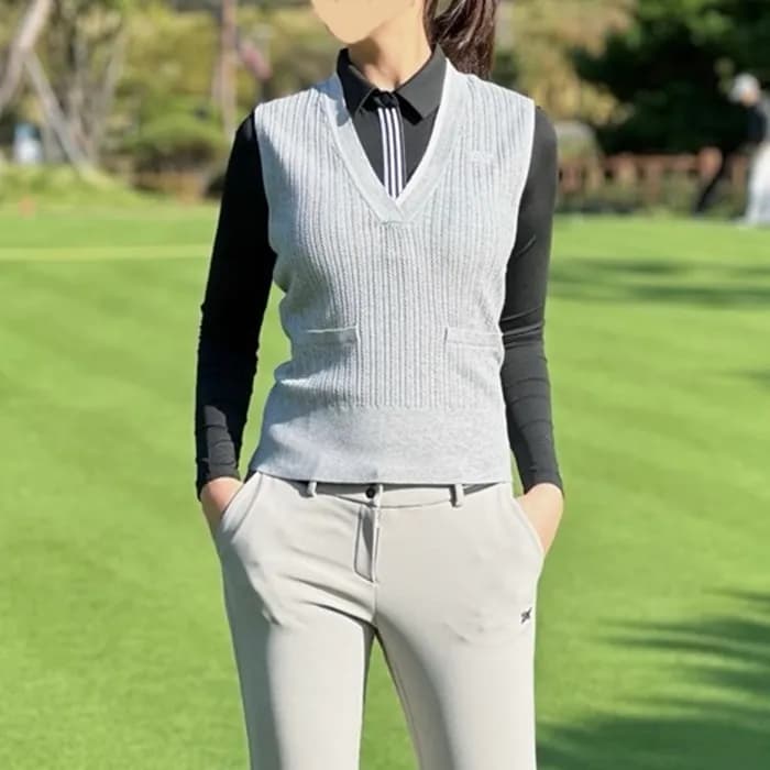 PXG 여성 V-넥 우먼 베스트 - gol1561x - 1