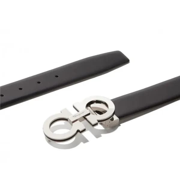 살바토레 페라가모 남성 간치니 벨트 - Ferragamo Mens Gancini Belt … - 1