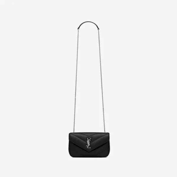 입생로랑 여성 루루 미니 푸퍼 퀄팅 체인백 - Saint Laurent Womens Lou… - 1