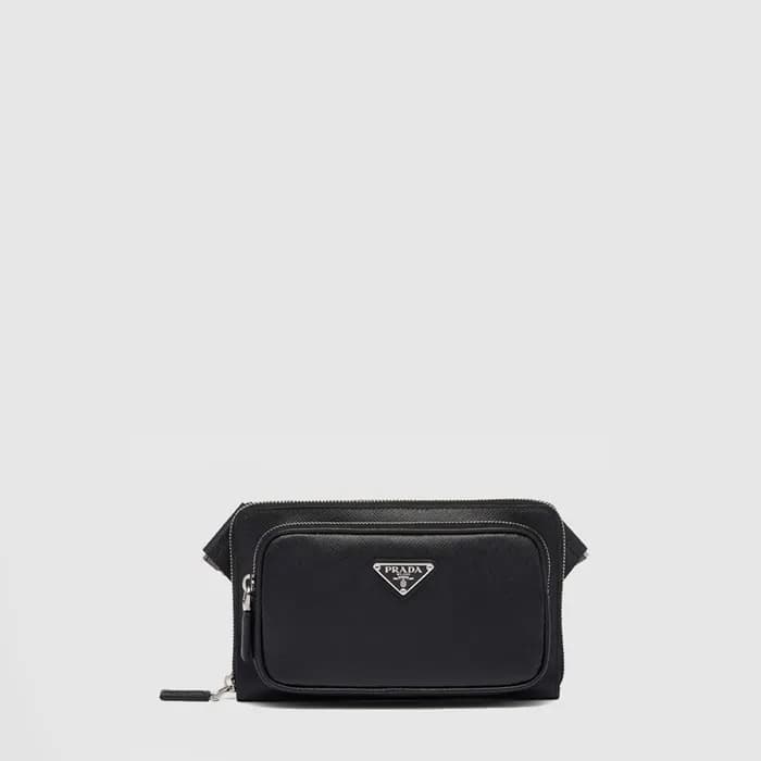 프라다 남성 사피아노 가죽 벨트 백 2VH156 - Prada Mens Saffiano L… - 1