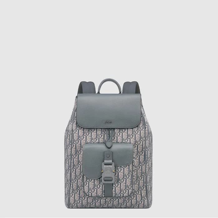 디올 남성 새들 플랩 백팩 - Dior Mens Saddle Flap Backpack -… - 1