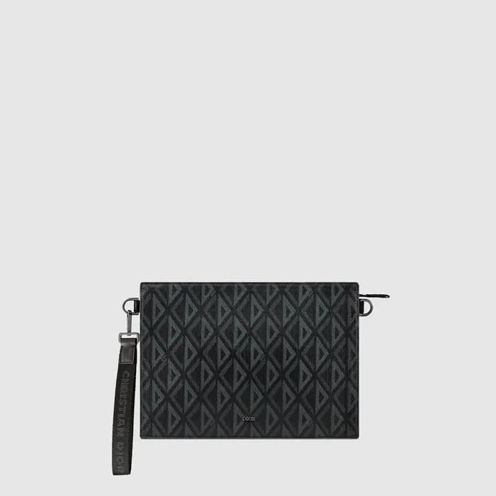 디올 남성 A5 트라이앵글 파우치 - Dior Mens A5 Triangle Pouch -… - 1