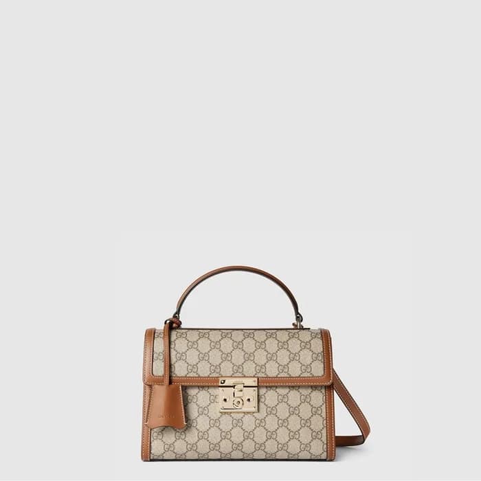 구찌 여성 패들락 미디엄 탑 핸들 백 - Gucci Womens Padlock Medium… - 1