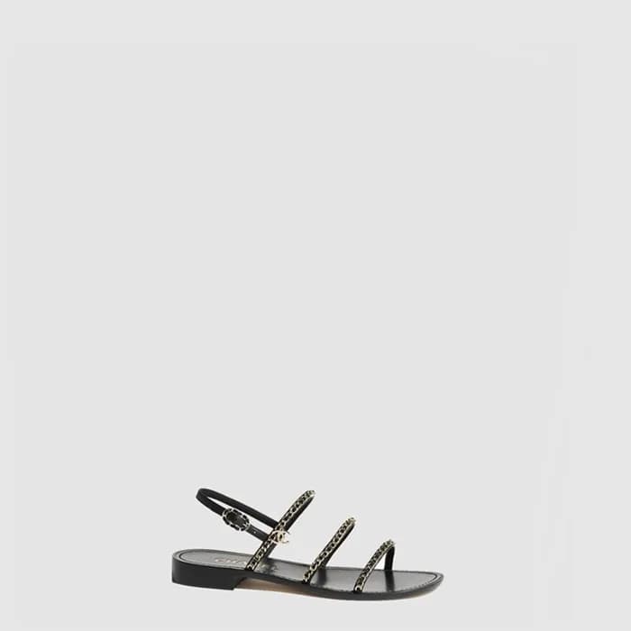 샤넬 여성 코코 샌들 - Chanel Womens Coco Sandals - chs8455… - 1