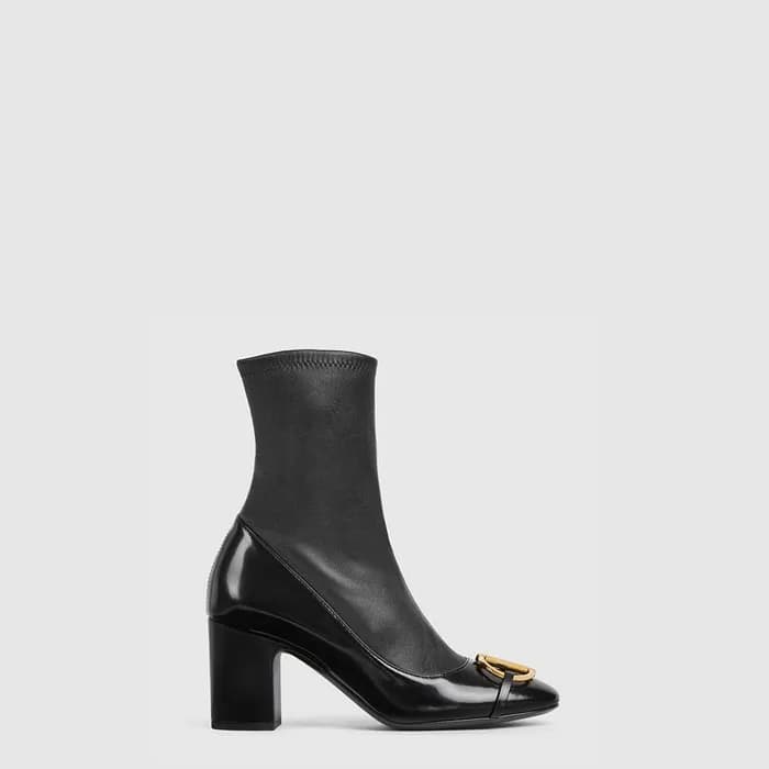 구찌 여성 하프 홀스빗 앵클 부츠 - Gucci Womens Half Horsebit An… - 1