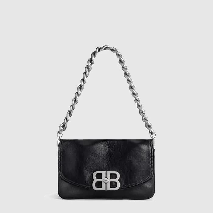 발렌시아가 여성 BB 소프트 스몰 플랩백 - Balenciaga Womens BB Soft… - 1