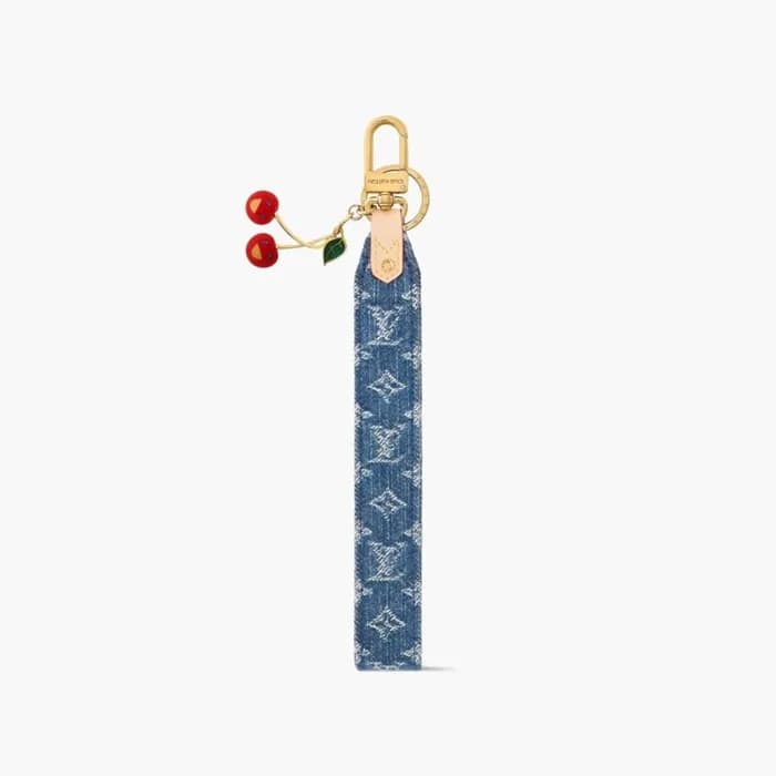 루이비통 남/녀 LV x TM 데님 세리즈 드라곤느 백 참 - Louis vuitton U… - 1