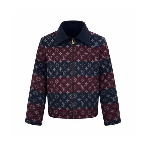 루이비통 남성 양면 자켓 - Louis vuitton Mens Reversible Jack… - 1