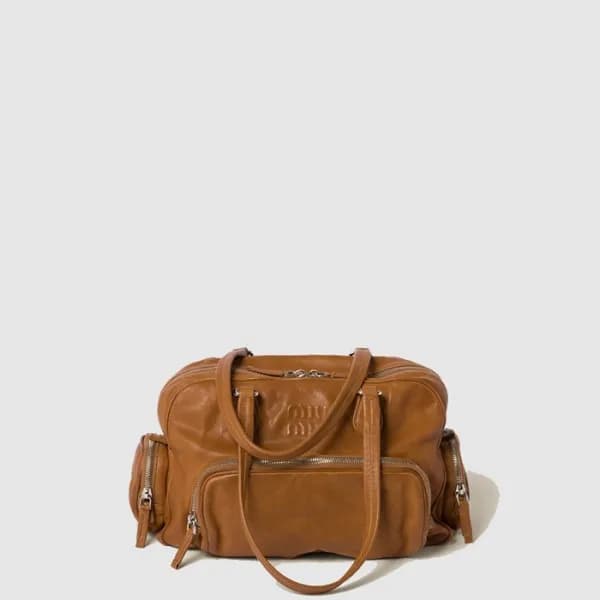 미우미우 여성 탑 핸들 백 - Miumiu Womens Top Handle Bag - mi… - 1