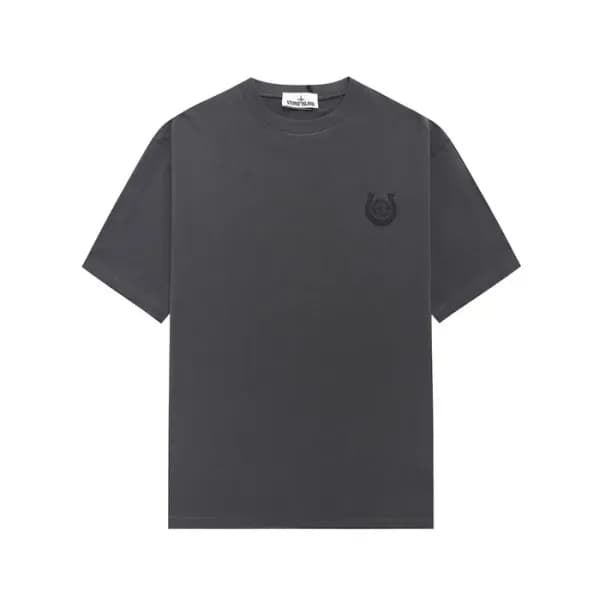 스톤아일랜드 남성 라운드 반팔 티셔츠 - Stone Island Mens Round Tsh… - 1