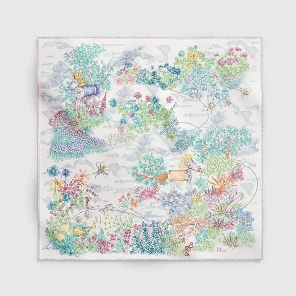디올 여성 스퀘어 스카프 - Dior Womens Square Scarf - acc7213… - 1
