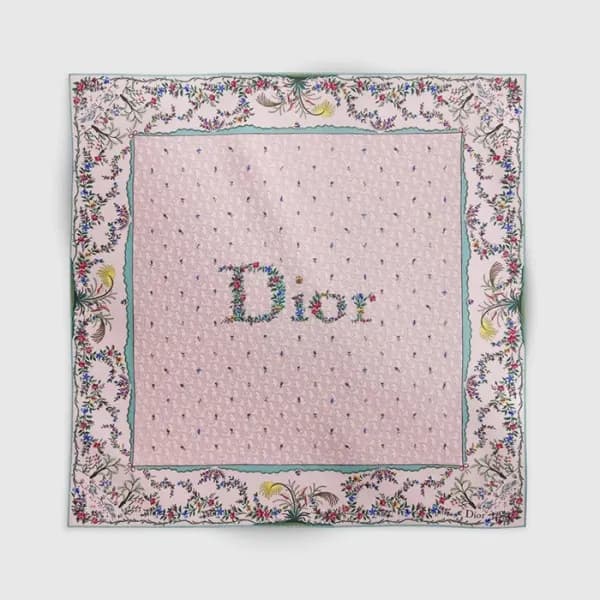 디올 여성 스퀘어 스카프 - Dior Womens Square Scarf - acc7650… - 1