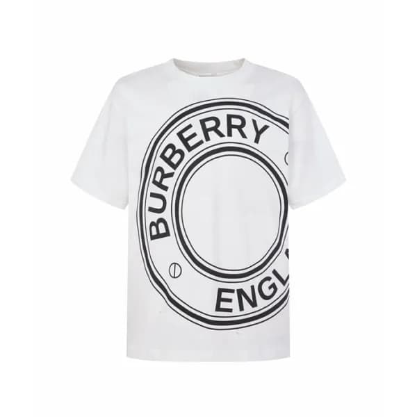 버버리 남성 라운드 반팔 티셔츠 - Burberry Mens Round Tshirt - b… - 1