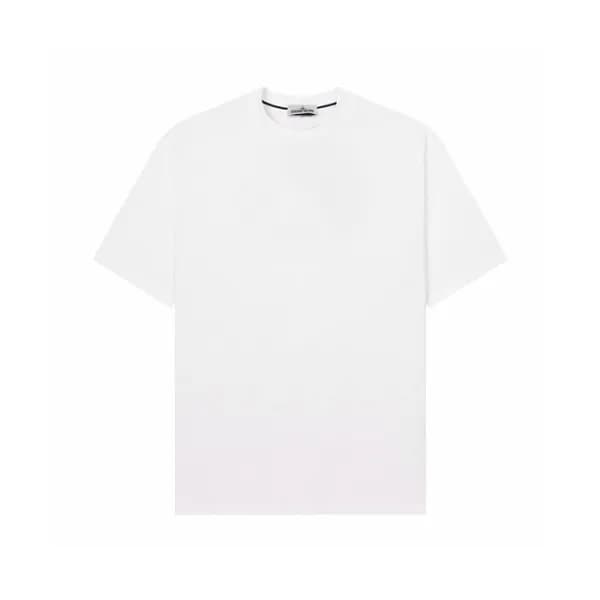 스톤아일랜드 남성 라운드 반팔 티셔츠 - Stone Island Mens Round Tsh… - 1