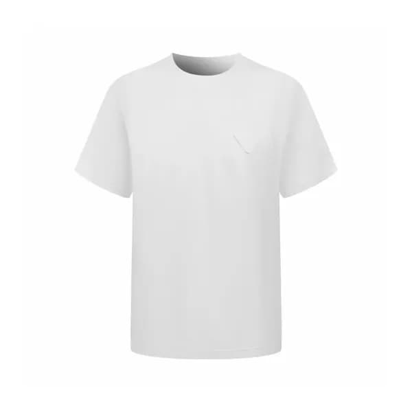 프라다 남성 반팔 티셔츠 - Prada Mens Round Tshirt - prc15935… - 1