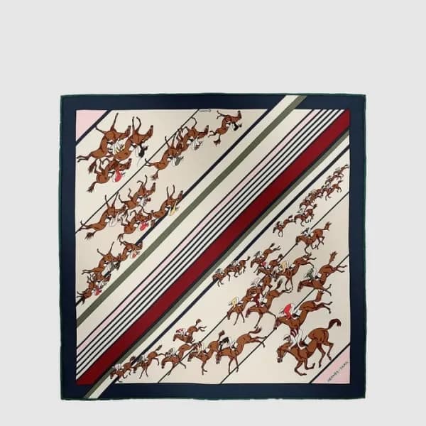 에르메스 여성 레 코스 스카프 - Hermes Womens Les Courses Scarf… - 1