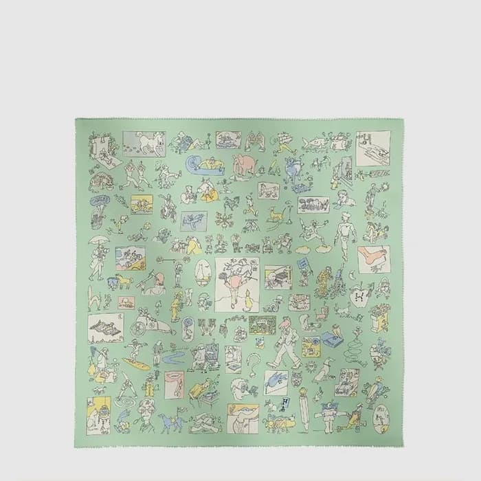 에르메스 여성 까르 리브르 스카프 - Hermes Womens Carre Libre sca… - 1
