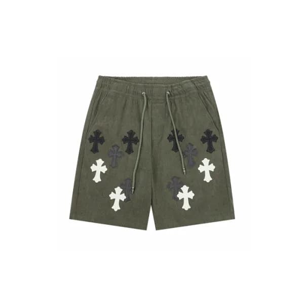크롬하츠 남성 스웻 쇼츠 - Chrom Hearts Mens Sweat Shorts - c… - 1