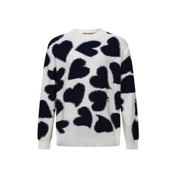 디올 남/녀 라운드 스웨터 - Dior Unisex Round Sweater - dic17554x - 1