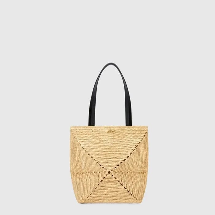 로에베 여성 미디엄 퍼즐 폴드 토트 - Loewe Womens Medium Puzzle Fold Tote - lob17305x - 1
