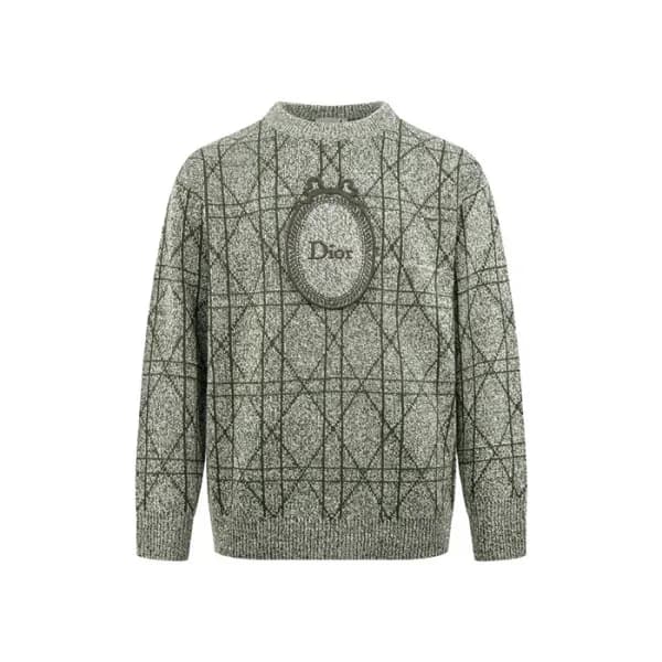 디올 남성 라운드 스웨터 - Dior Mens Round Sweater - dic17943x - 1