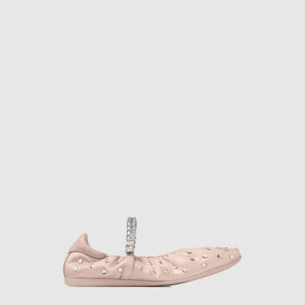 지미추 여성 제이드 발레리나 플랫 - Jimmy Choo Womens Jade Ballerina Flats - jis14805x - 1