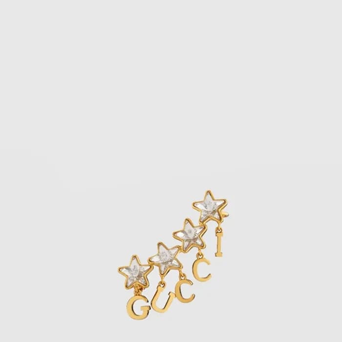 구찌 여성 스크립트 싱글 이어링 - Gucci Womens Script Single Earring - acc10845x - 1