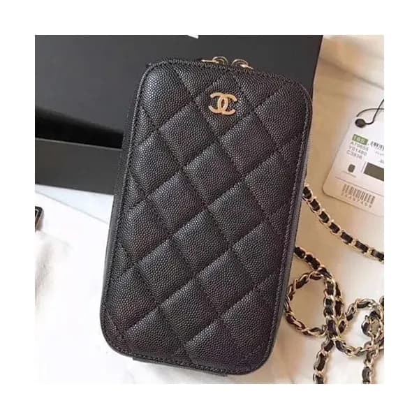 Chanel Women Phone Bag,10CM - 샤넬 여성용 휴대폰 백, CHAB02… - 1