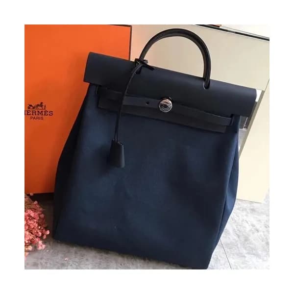 Hermes Herbag-A DOS Canvas Back Pack ,35cm - 에르메스 … - 1