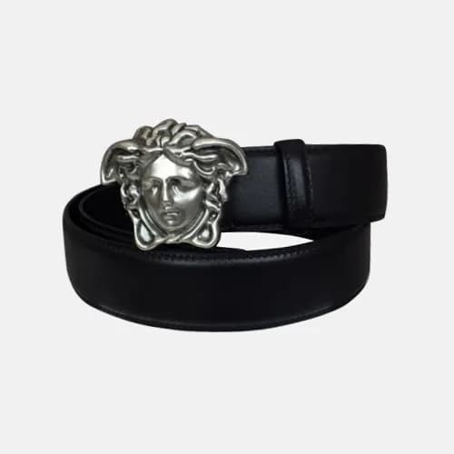 Versace 2018 Mens Leather Belt - 베르사체 남성 레더 벨트 Ver… - 1