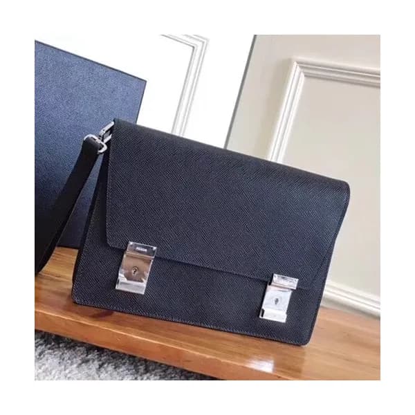 Prada 2018 Saffiano Mens Clutch Bag ,25.5CM - 프라다 … - 1