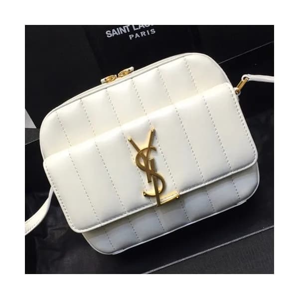 Saint Laurent 2019 Vicky Camera Shoulder Bag,18cm … - 1