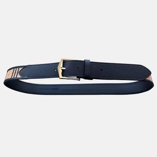 Burberry 2018 London Signature Mens Check Leather … - 1