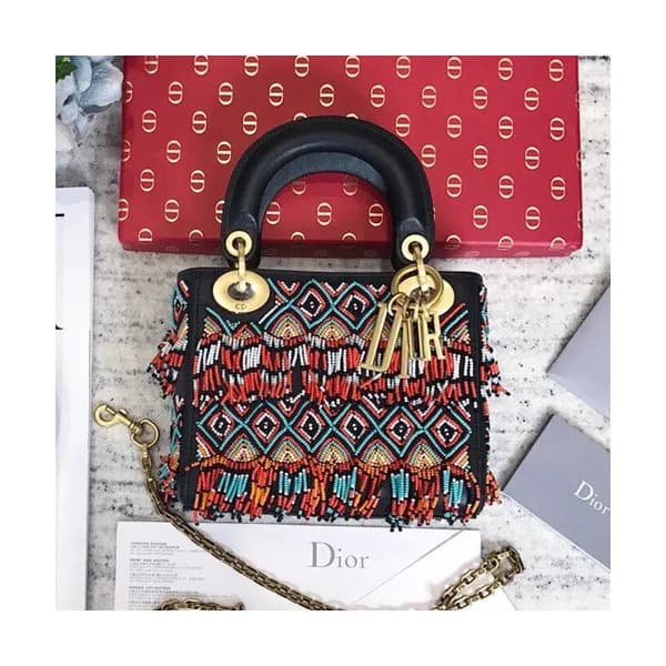 [매장판]Dior 2019 Lady Dior Mini Tote Shoulder Bag,17… - 1