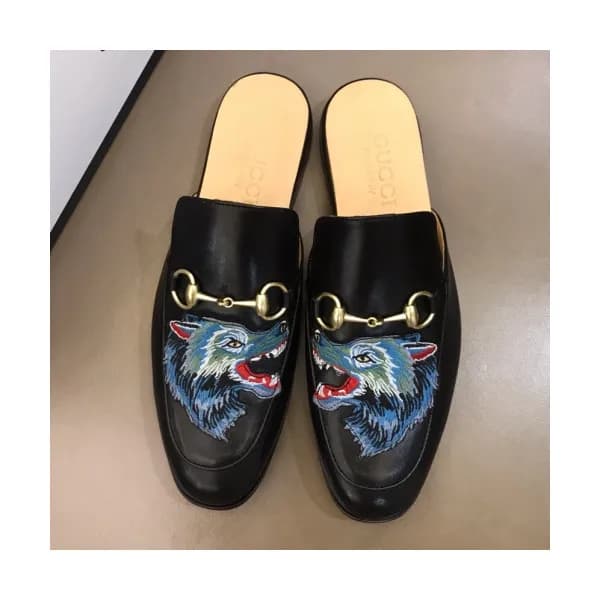 Gucci 2019 Mens Horsbit Wolf Blopper-mule - 구찌 남성 … - 1
