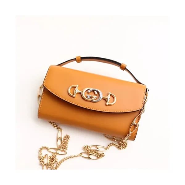 Gucci 2019 Zumi Chain Mini Women Tote Shoulder Cro… - 1