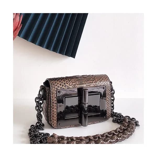 Tom Ford 2019 Leather Shoulder Bag,16/24cm - 톰 포드 … - 1