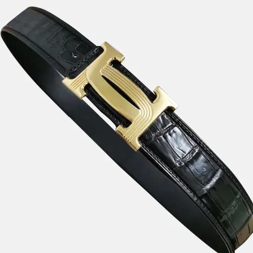 Hermes 2019 Mens Crocodile Leather Belt - 에르메스 201… - 1