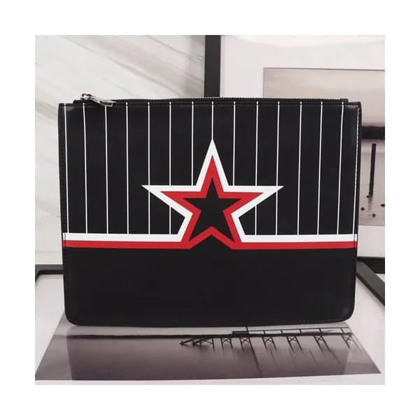 Givenchy 2019 Leather Clutch Bag,30cm - 지방시 2019 레… - 1