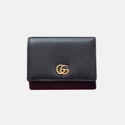 Gucci 2019 Marmont Leather Wallet 474746 - 구찌 마몬트… - 1