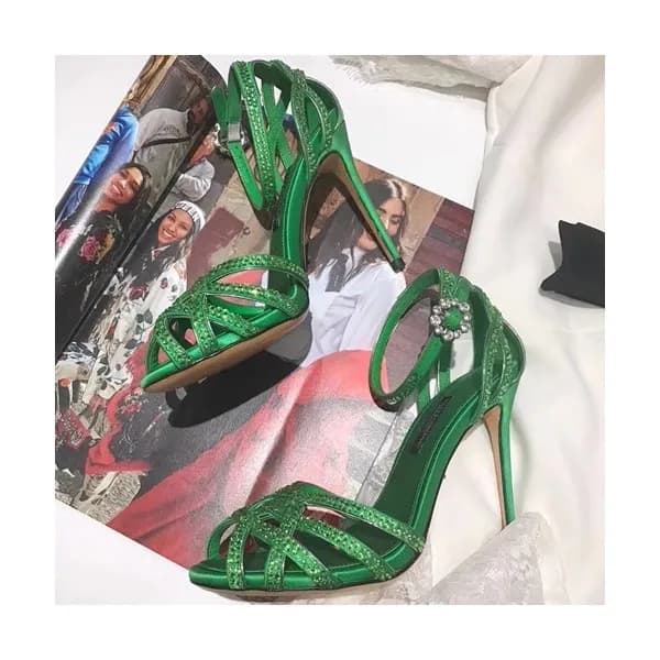 [매장판]Dolce&Gabbana 2019 Ladies High Heel Sandal -… - 1