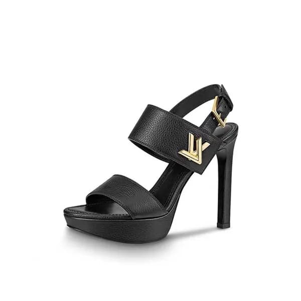 Louis Vuitton 2019 Ladies Leather High Heel Sandal… - 1