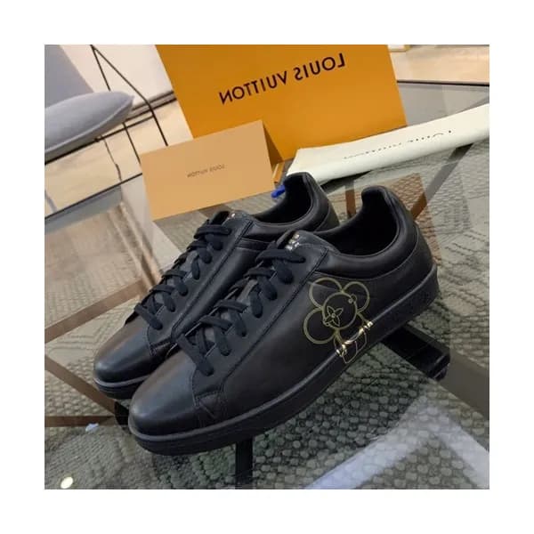 Louis vuitton 2019 Mens Leather Sneakers - 루이비통 2… - 1