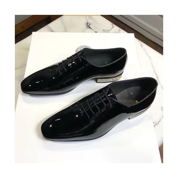 Versace 2019 Mens Leather Oxford Shoes - 베르사체 201… - 1
