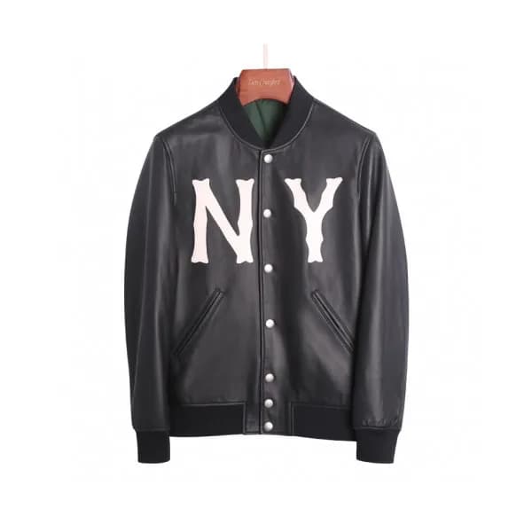 Gucci 2019 Mens Logo Casual Sheep-skin Jacket - 구찌… - 1
