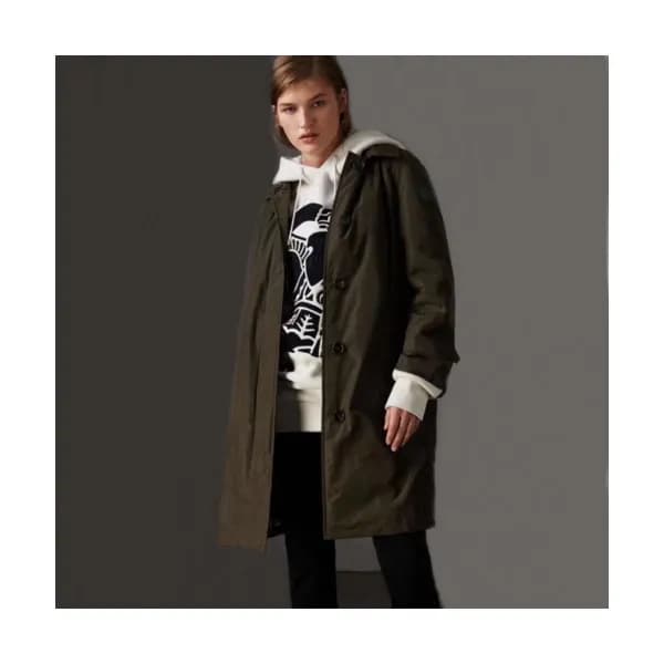 Burberry 2019 Womens Vintage Cotton Trench Coat - … - 1