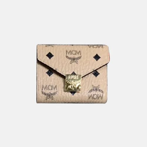 MCM 2019 Ladies Canvas Wallet - 엠씨엠 2019 여성용 캔버스 반… - 1
