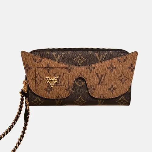 Louis Vuitton 2019 Monogram Canvas Zippy Shades Wa… - 1