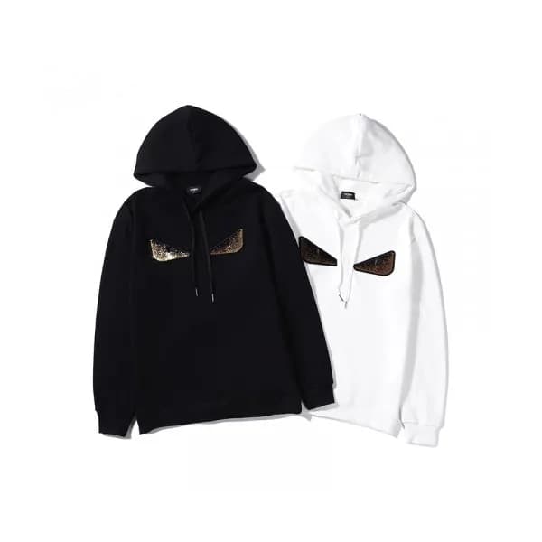 Fendi 2019 Mens Logo Cotton Hooded - 펜디 2019 남성 로고… - 1