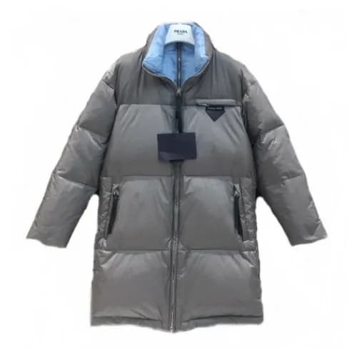 Prada 2019 Womens Logo Casual Goose Down Padding -… - 1